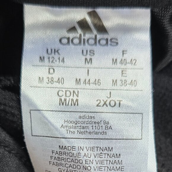 Adidas 3/4 Crop Pant Black Size Medium - Picture 9 of 9